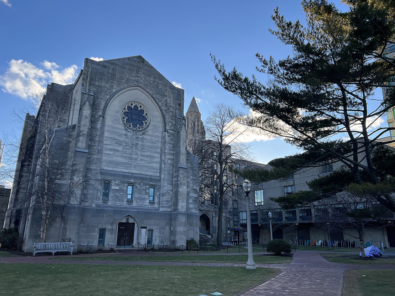 波士顿大学校园实景:Marsh Chapel