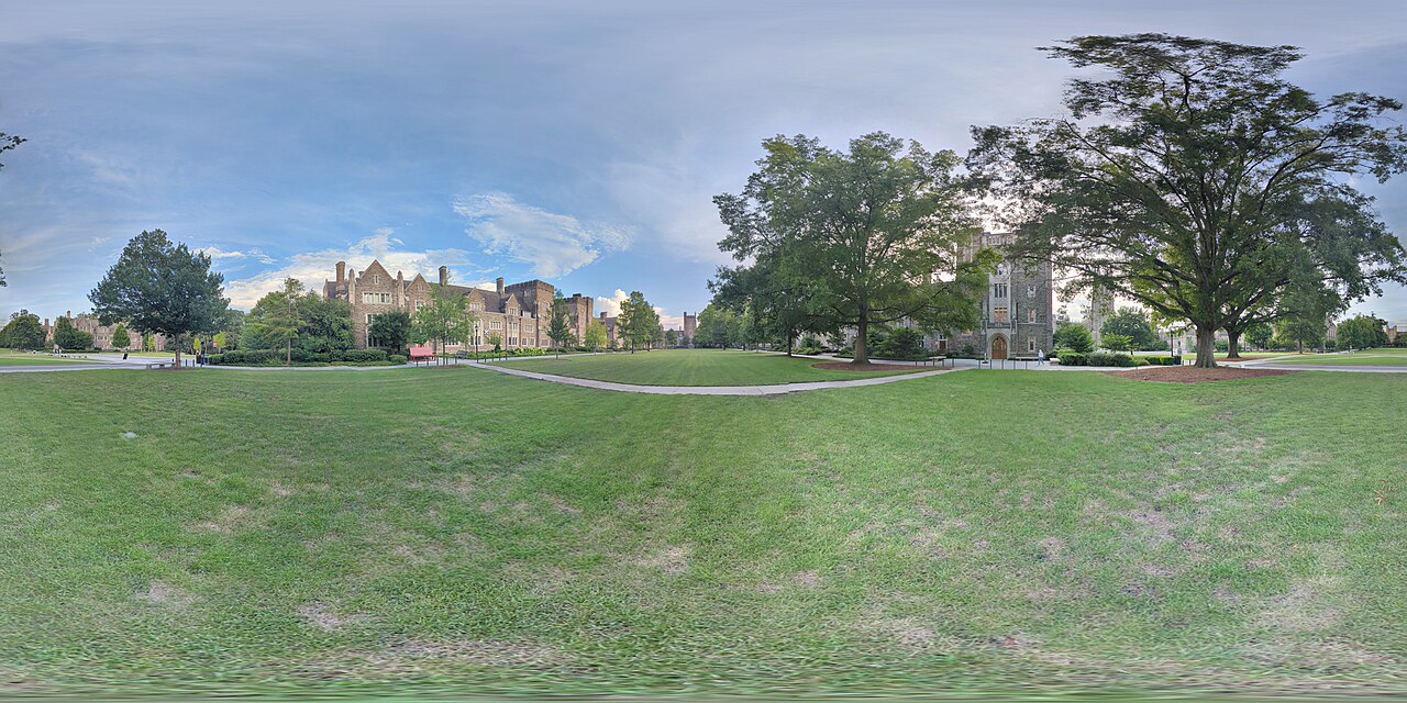 杜克大学校园实景:校园环境与建筑