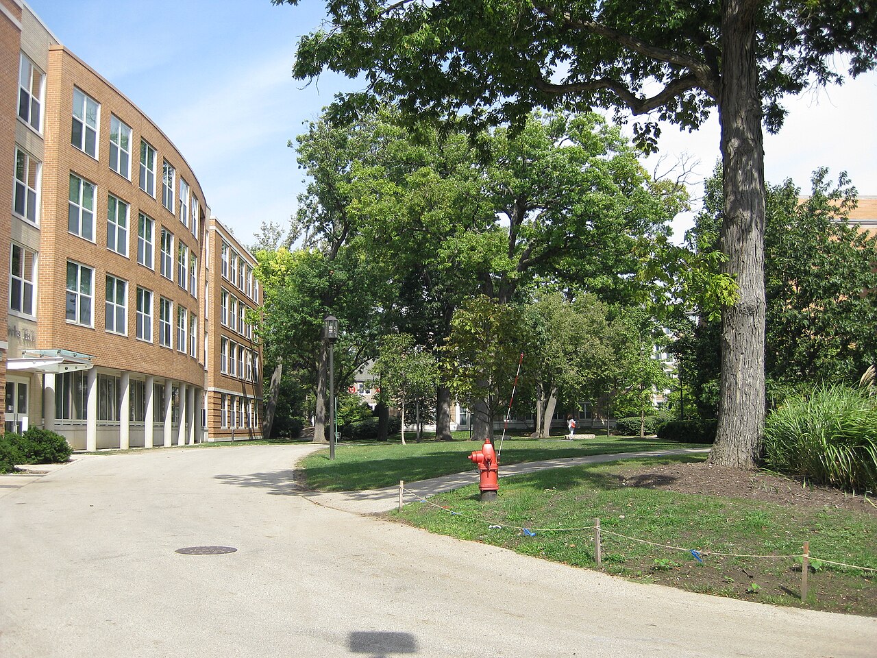 西北大学校园实景:校园环境与建筑