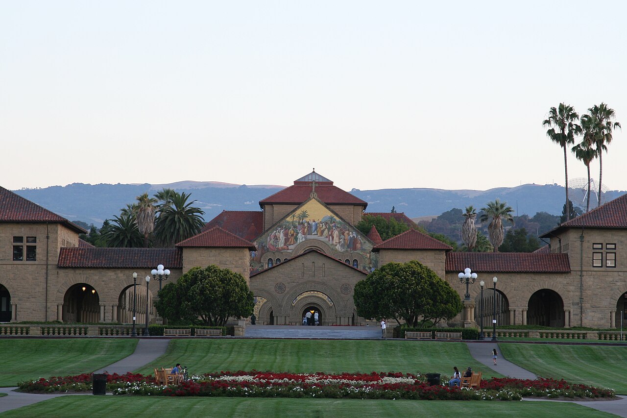 斯坦福大学校园实景：学习与生活空间