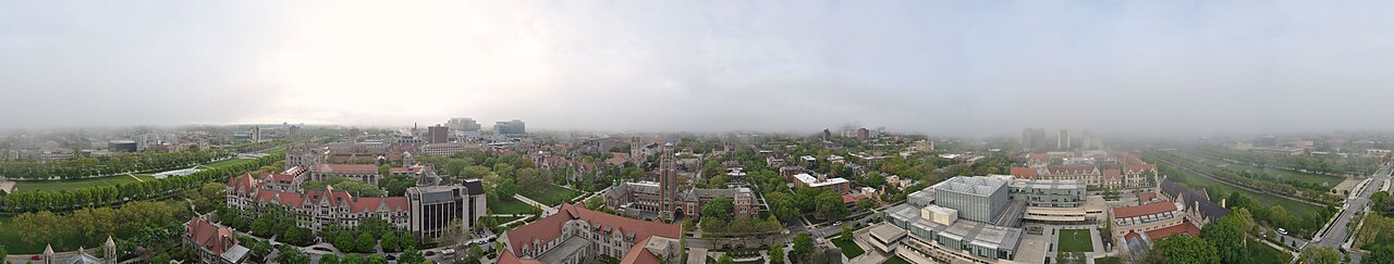 芝加哥大学校园实景:校园环境与建筑